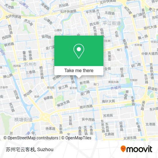 苏州宅云客栈 map