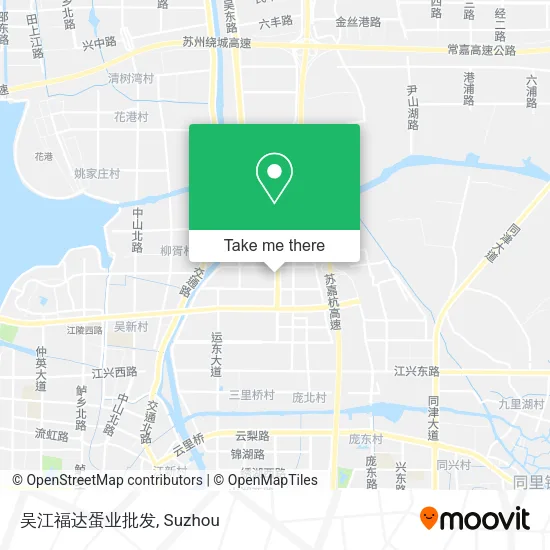 吴江福达蛋业批发 map
