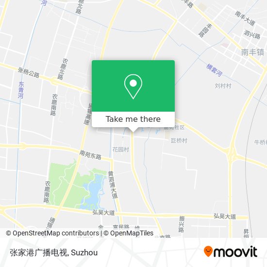 张家港广播电视 map
