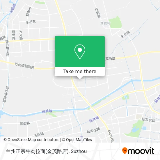 兰州正宗牛肉拉面(金茂路店) map