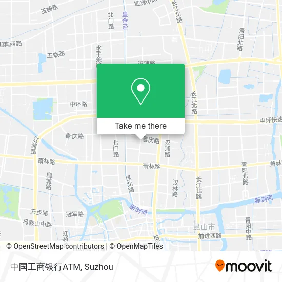 中国工商银行ATM map