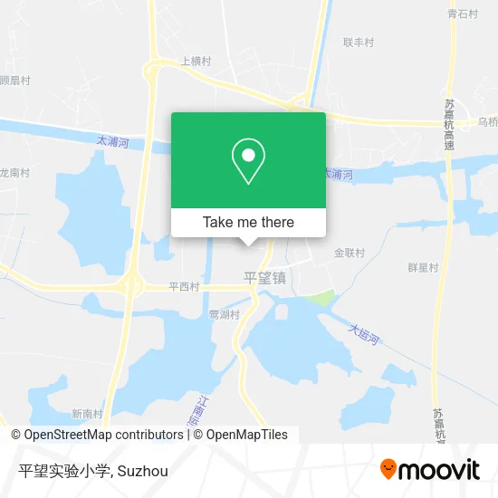 平望实验小学 map