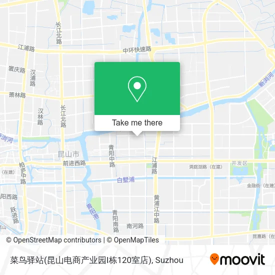菜鸟驿站(昆山电商产业园I栋120室店) map