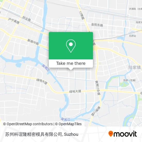 苏州科谊隆精密模具有限公司 map