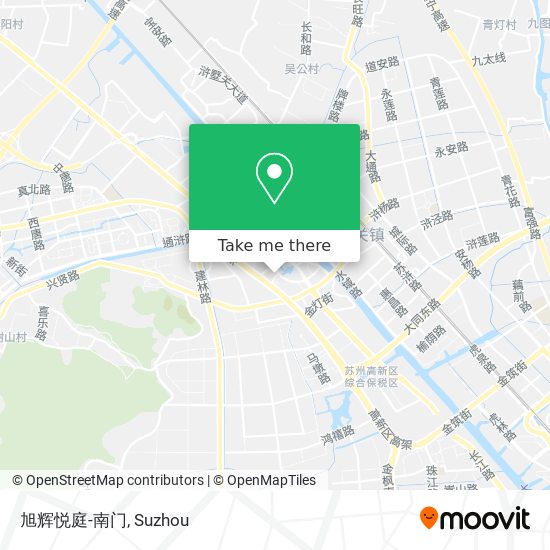 旭辉悦庭-南门 map