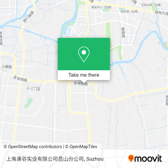 上海康谷实业有限公司昆山分公司 map