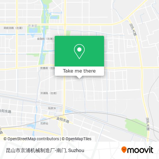 昆山市京浦机械制造厂-南门 map