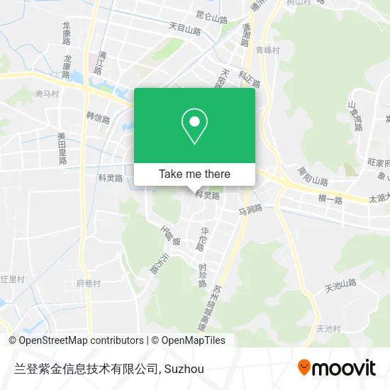 兰登紫金信息技术有限公司 map