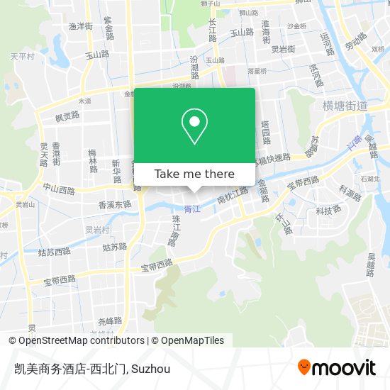 凯美商务酒店-西北门 map