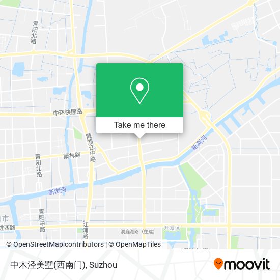 中木泾美墅(西南门) map