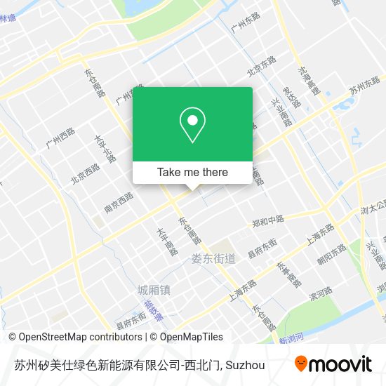苏州矽美仕绿色新能源有限公司-西北门 map