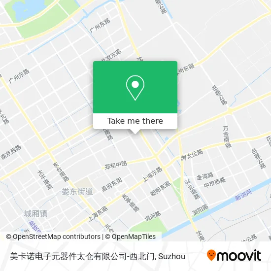 美卡诺电子元器件太仓有限公司-西北门 map