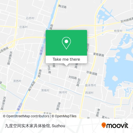 九度空间实木家具体验馆 map