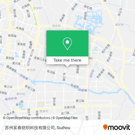 苏州富春纺织科技有限公司 map