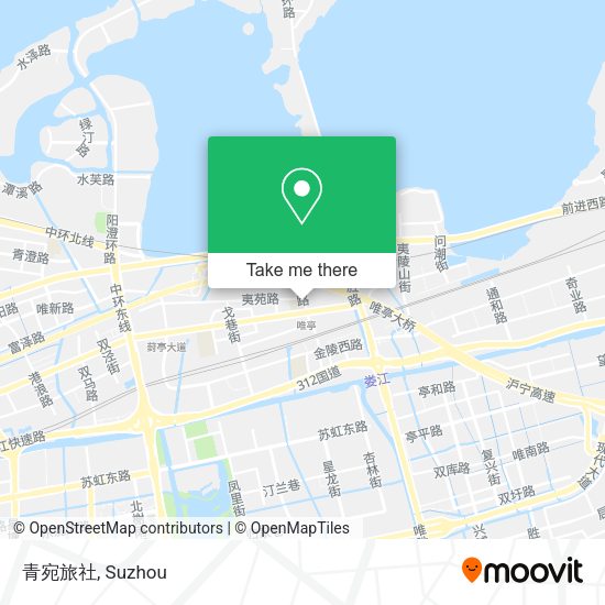 青宛旅社 map