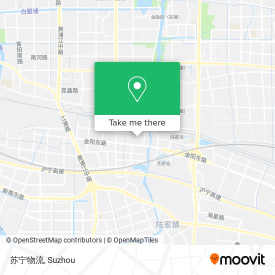 苏宁物流 map
