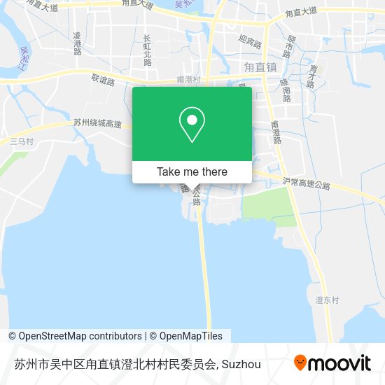 苏州市吴中区甪直镇澄北村村民委员会 map