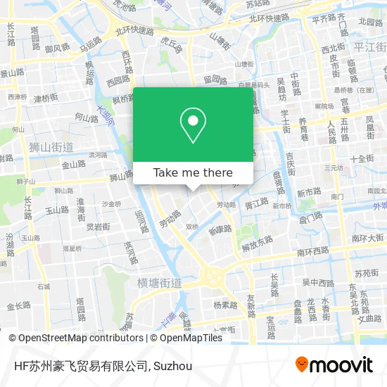 HF苏州豪飞贸易有限公司 map