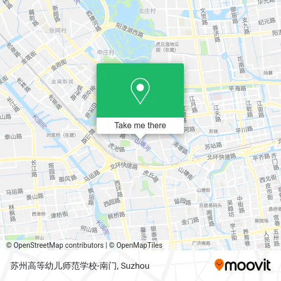 苏州高等幼儿师范学校-南门 map