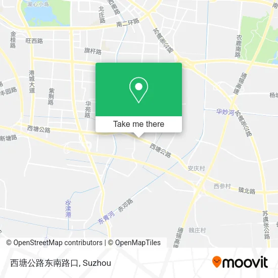 西塘公路东南路口 map