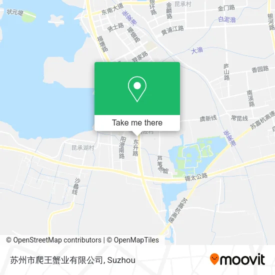 苏州市爬王蟹业有限公司 map