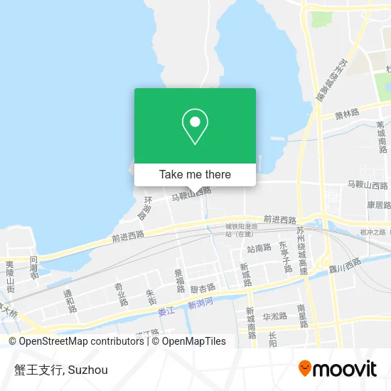 蟹王支行 map