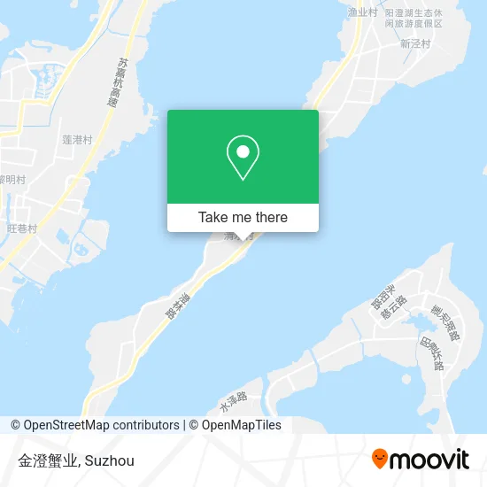 金澄蟹业 map