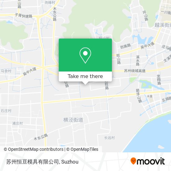 苏州恒亘模具有限公司 map