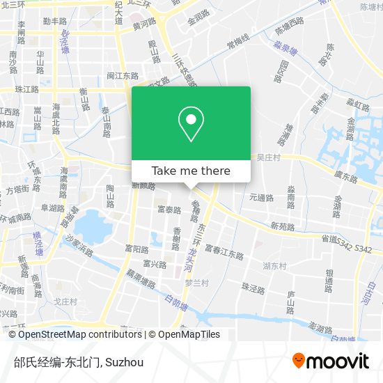 邰氏经编-东北门 map