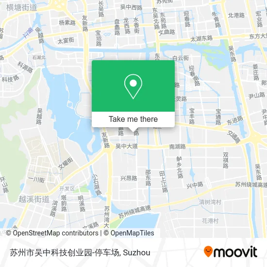 苏州市吴中科技创业园-停车场 map