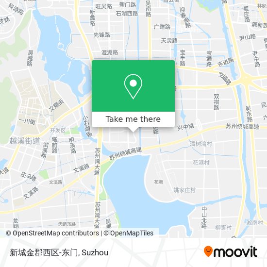 新城金郡西区-东门 map