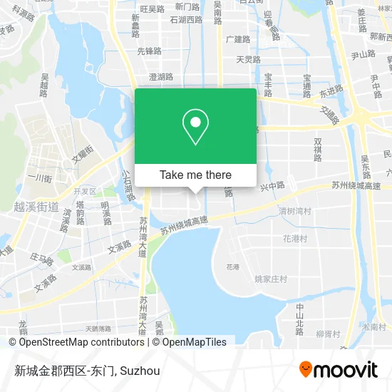 新城金郡西区-东门 map
