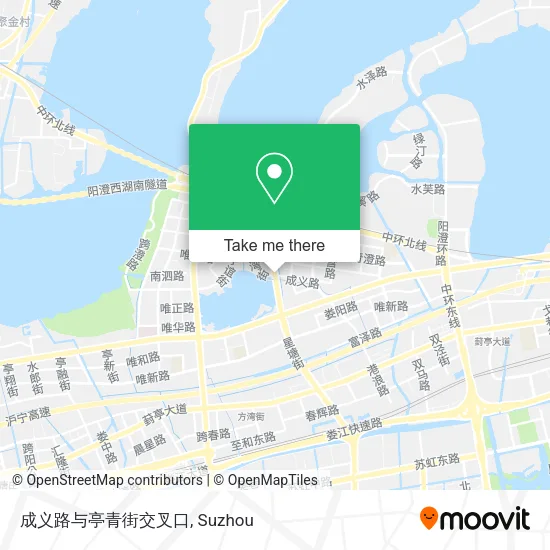 成义路与亭青街交叉口 map