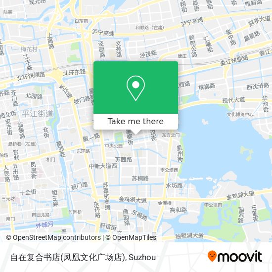 自在复合书店(凤凰文化广场店) map