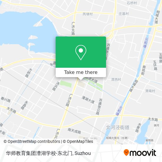 华师教育集团漕湖学校-东北门 map