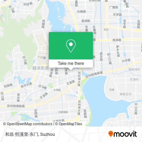 和昌·熙溪里-东门 map