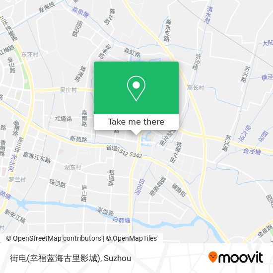 街电(幸福蓝海古里影城) map