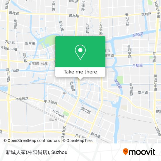 新城人家(柏阳街店) map