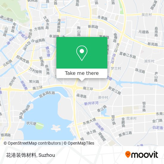 花港装饰材料 map
