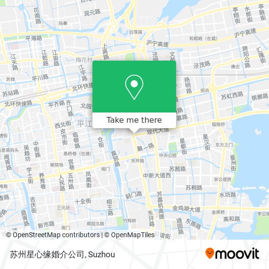苏州星心缘婚介公司 map