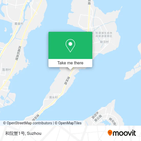 和院蟹1号 map