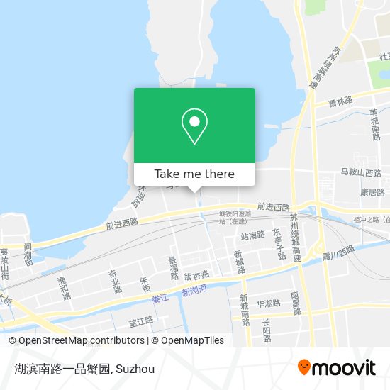 湖滨南路一品蟹园 map