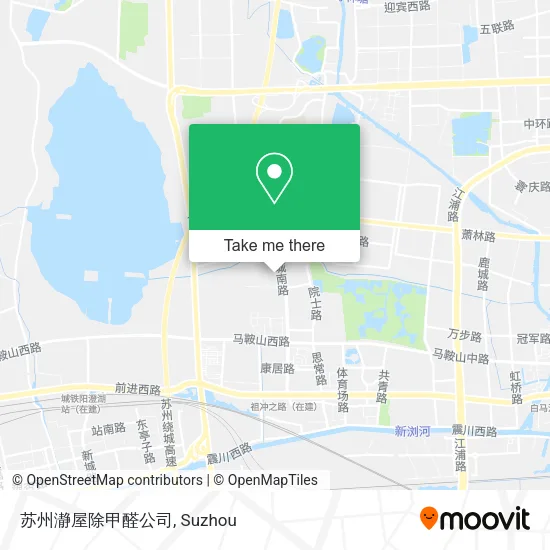 苏州瀞屋除甲醛公司 map