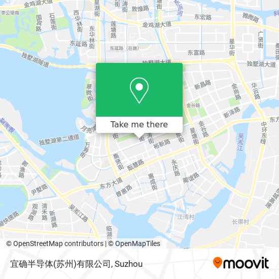 宜确半导体(苏州)有限公司 map