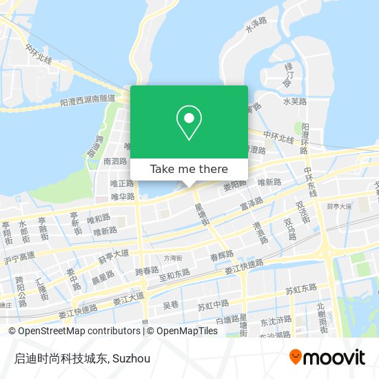 启迪时尚科技城东 map