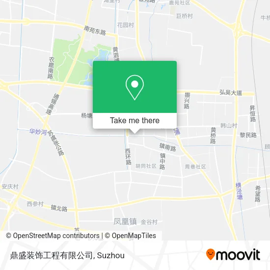 鼎盛装饰工程有限公司 map