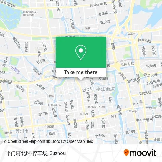 平门府北区-停车场 map