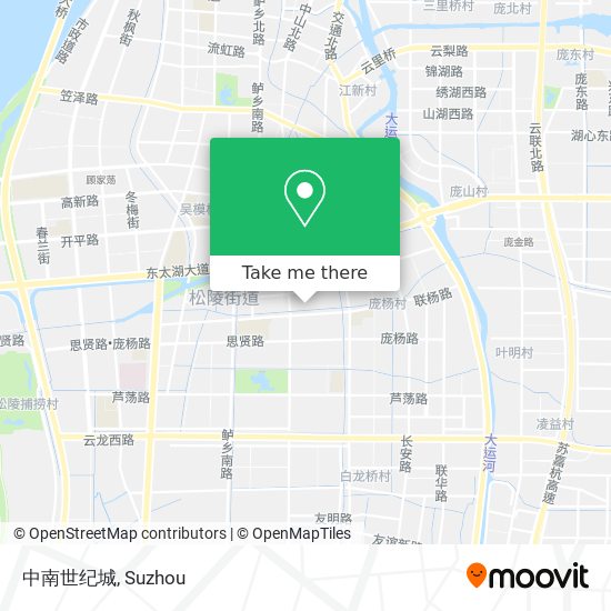 中南世纪城 map