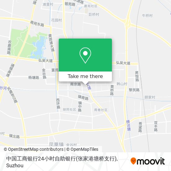 中国工商银行24小时自助银行(张家港塘桥支行) map