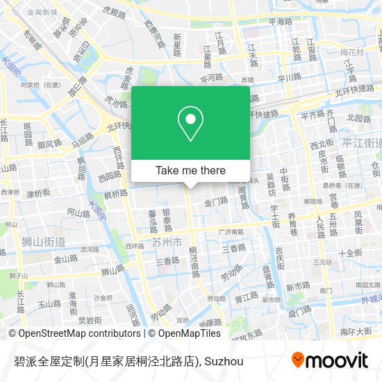 碧派全屋定制(月星家居桐泾北路店) map